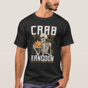 T-shirt Crabe Rangoon Squelette amusant déguisement chinoi