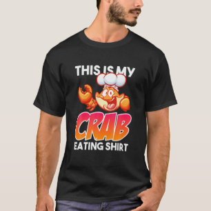 T-shirt Crabes : Amusants Crabby Fruits de mer