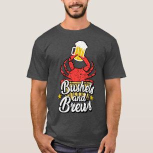 T-shirt Crabes bleus de la baie de Chesapeake dans le Mary