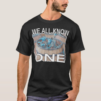 T-SHIRT CRABES DANS UN BARIL