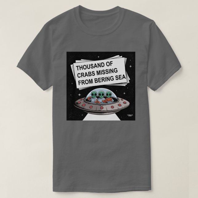 T-shirt Crabes manquants (Design devant)