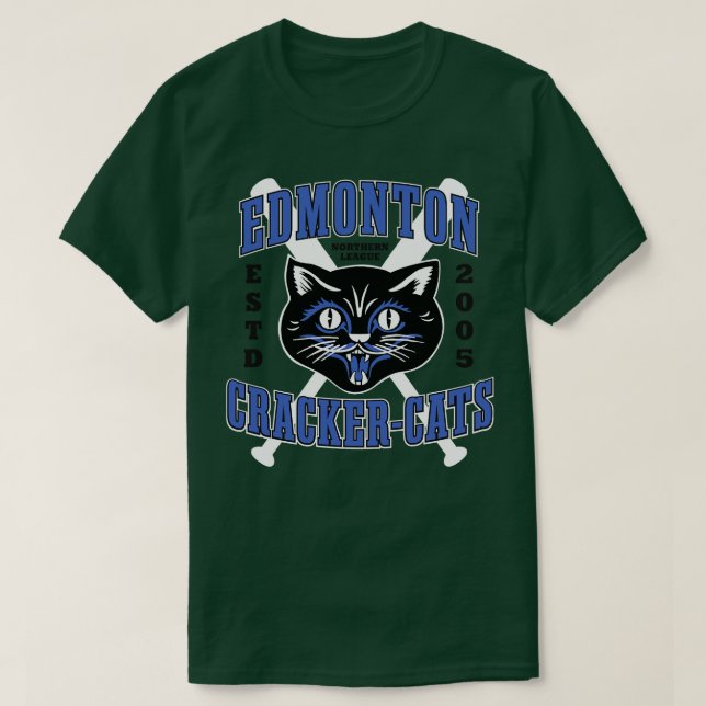 T-shirt CrackerCats d'Edmonton (Design devant)