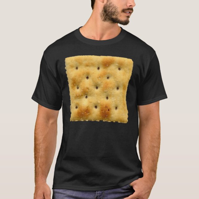 T-shirt Crackers à soude saltine (Devant)