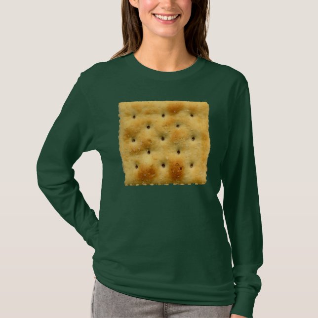 T-shirt Crackers à soude saltine (Devant)