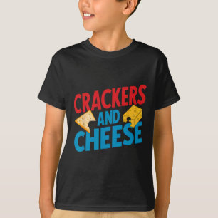 T-shirt Crackers Et Fromage Correspondant Vintage Hallowee