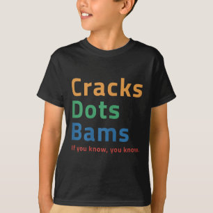 T-shirt Cracks Dots Bams, son Mahjong Time Mahjong Social