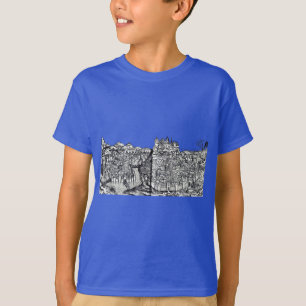 T-shirt Cracovie les plus anciennes villes de Pologne