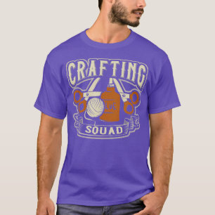 T-shirt Crafting Squad Creative Needlework 