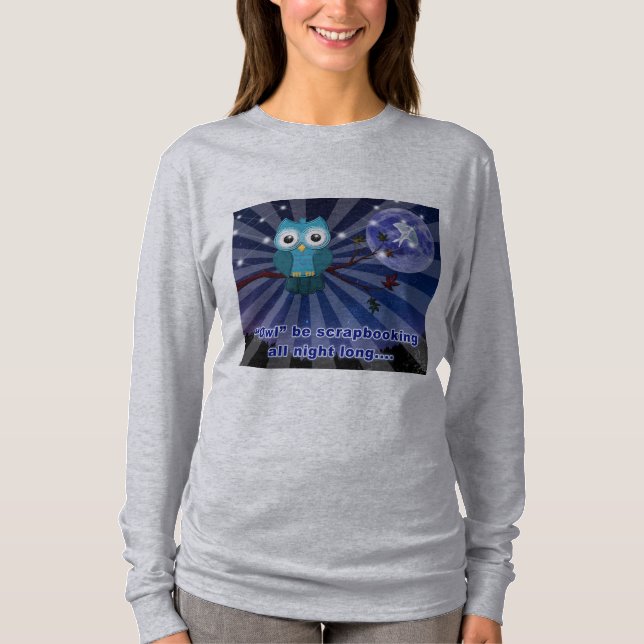 T-shirt Craftiste de scrapbook Cropper (Devant)