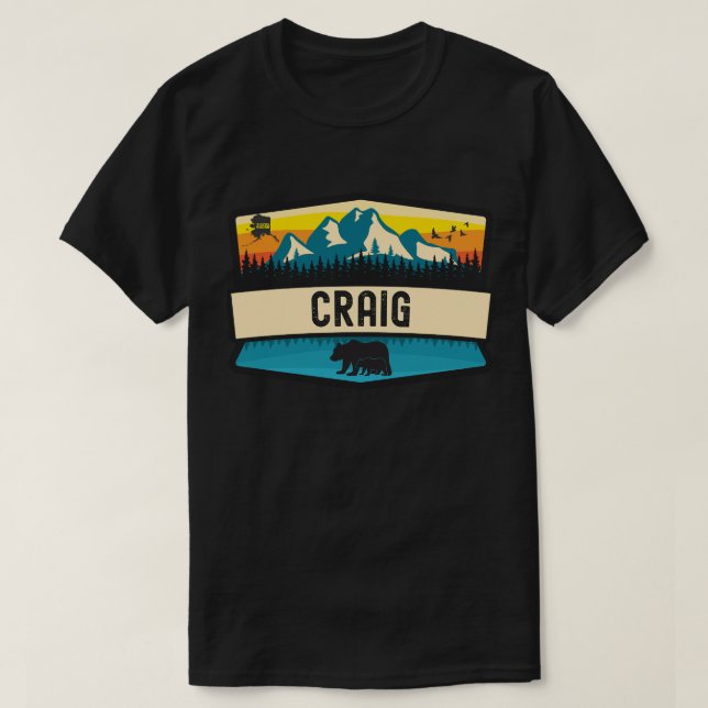T-shirt Craig, Alaska (Design devant)