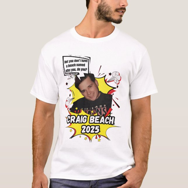 T-shirt Craig Beach 2025 - Craig (Devant)