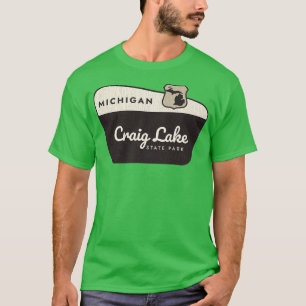 T-shirt Craig Lake State Park Michigan Affiche de bienvenu