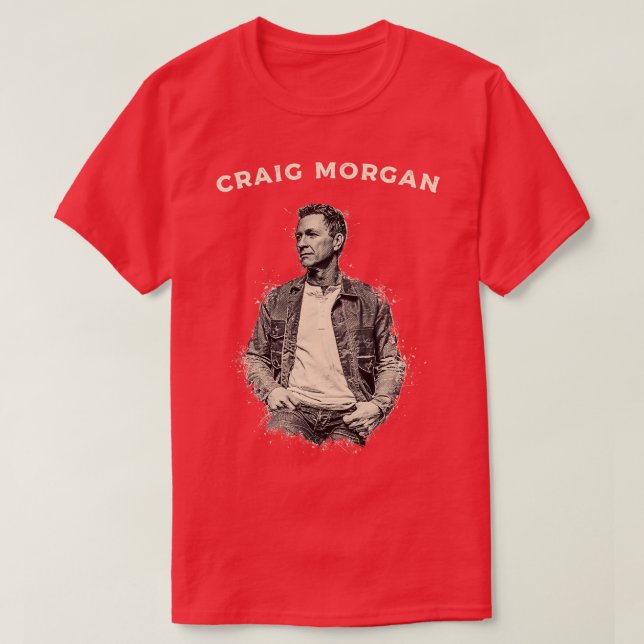 T-shirt Craig Morgan (Design devant)