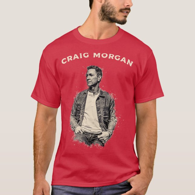 T-shirt Craig Morgan (Devant)