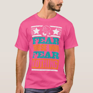 T-shirt Craignez Ceux Qui Ne Craignent Rien Garçons Bmx