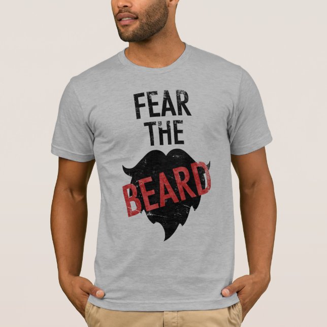 T-shirt Craignez la barbe (Devant)