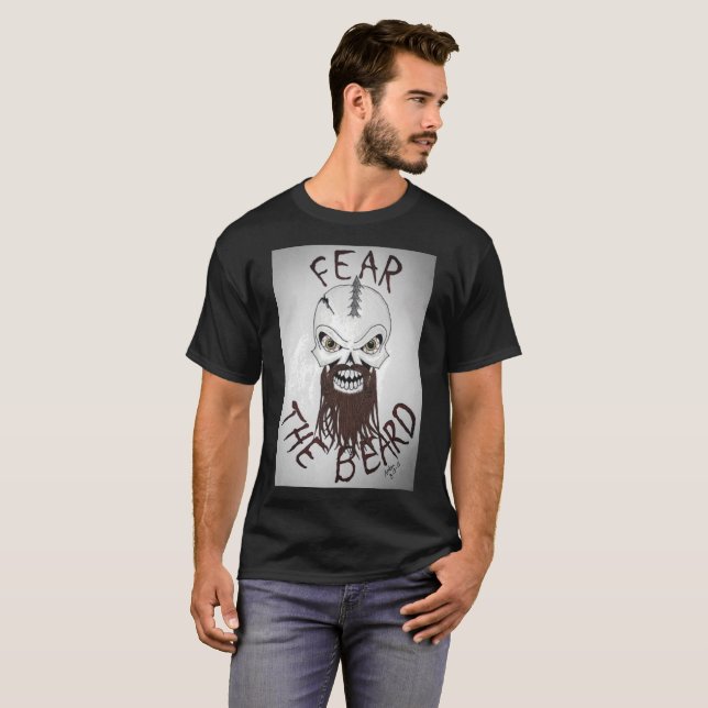 T-shirt Craignez la barbe (Devant entier)