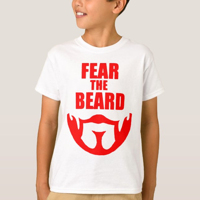 T-shirt Craignez la barbe (Devant)