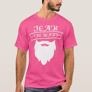 T-shirt Craignez la barbe drôle conception de barbe pour l