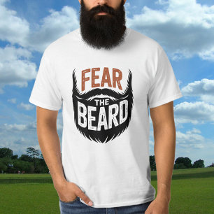 T-shirt Craignez La Barbe pour Hommes Amoureux de Barbe Dr