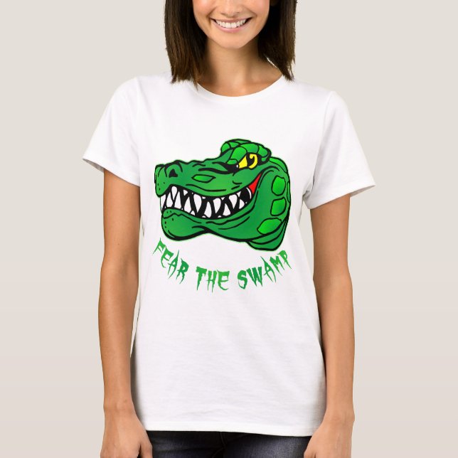 T-shirt Craignez l'alligator de marais (Devant)