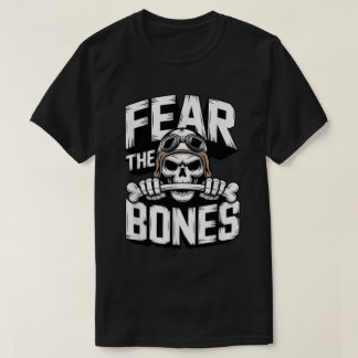 T-shirt Craignez le crâne des os