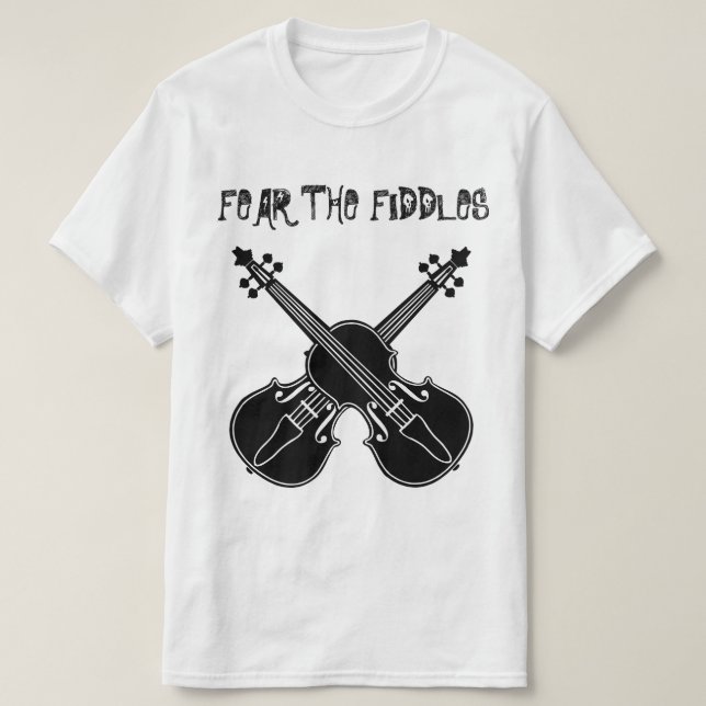 T-shirt Craignez les violons (Design devant)