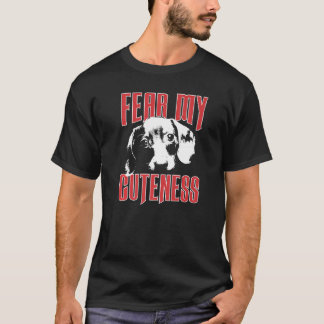 T-shirt Craignez mon Beagle mignon