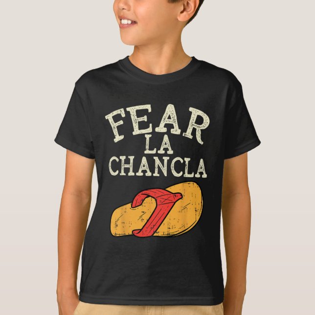 T-shirt Craindre La Chancla Funny Cinco De Mayo Espagnol M (Devant)