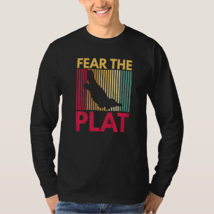 T-shirt Craindre La Citation Plat Pour Un Monotreme Platyp