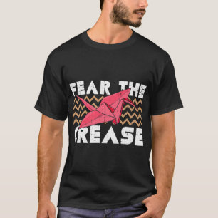 T-shirt Craindre le design de pliage pour un Maître Origam