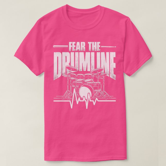T-shirt Crains Les Tambours À Drumline (Design devant)