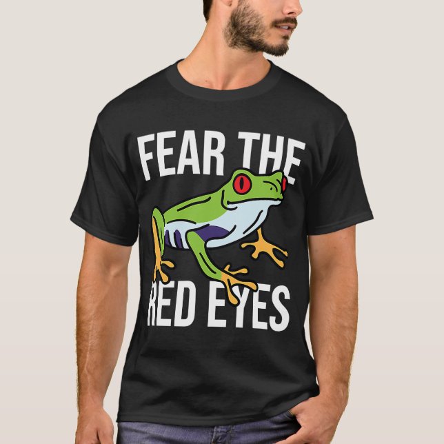 T-shirt Crains les yeux rouges (Devant)
