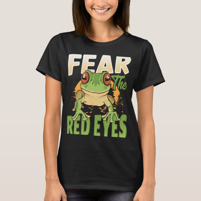 T-shirt Crains les yeux rouges (Devant)