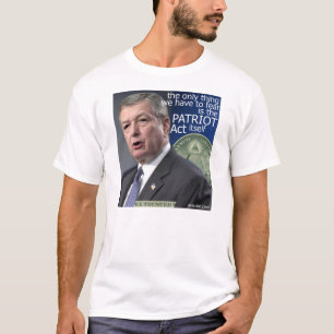 T-shirt Crainte de Patriot Act