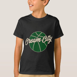 T-shirt Cram City Retro Vintage Milwaukee Basketball Wisc