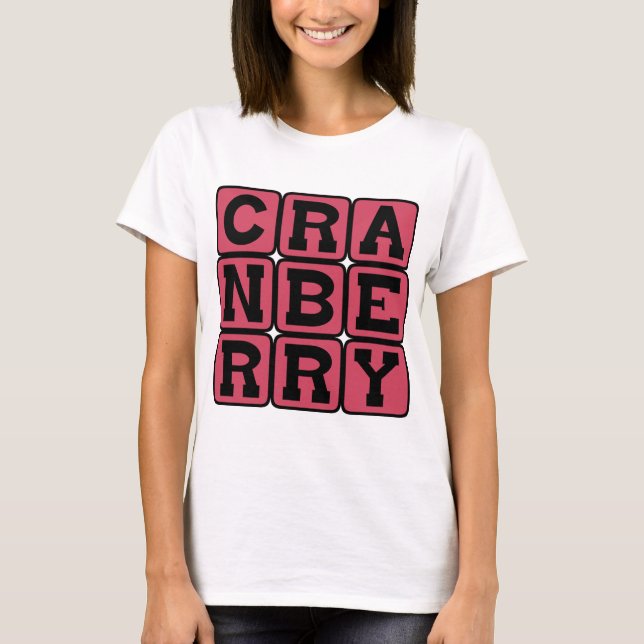 T-shirt Cranberry, Fruits (Devant)