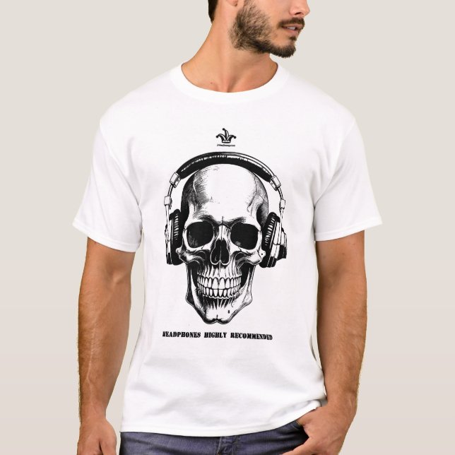 T-Shirt Crâne. (Devant)