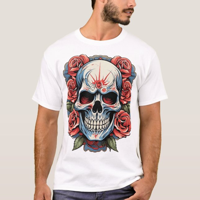 T-shirt crâne (Devant)