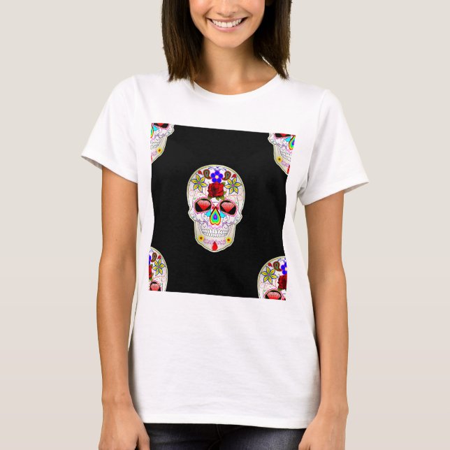 T-shirt crâne à sucre (Devant)