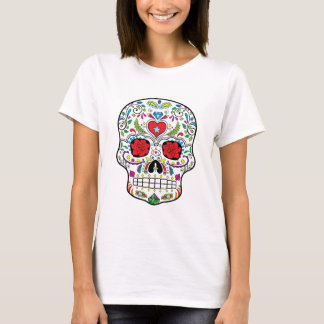 T-shirt Crâne à sucre Dia Des Los Muertos Produits stylisé