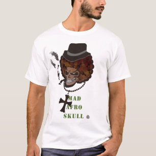 T-SHIRT CRÂNE AFRO FOU