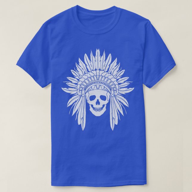 T-shirt Crâne amérindien (Design devant)