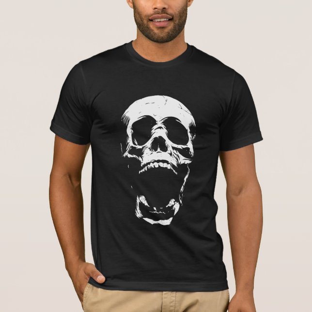T-shirt crâne - Ami de boney mort (Devant)