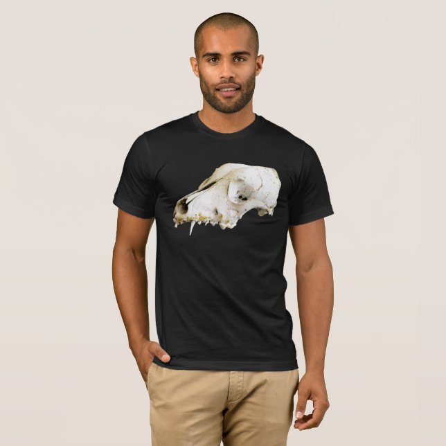 T-shirt Crâne animal (Devant entier)