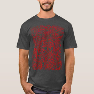 T-shirt Crâne antiente asiatique 211