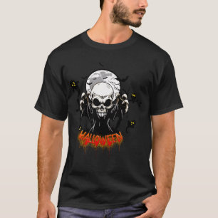 T-shirt Crâne aux dents pointues et menaçantes