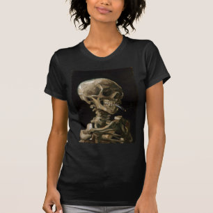 T-shirt Crâne avec brûler la cigarette Vincent van Gogh Ar