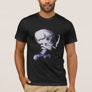 T-shirt - Crâne avec cigarette