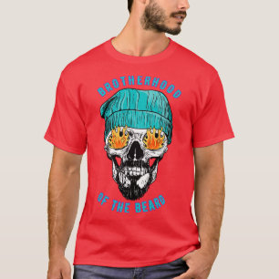 T-shirt Crâne avec la barbe Cerveau Beanie